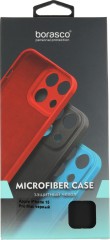 Чехол (клип-кейс) BoraSCO для Apple iPhone 15 Pro Max черный (72425)