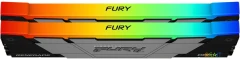 Память DDR4 2x8GB 4266MHz Kingston KF442C19RB2AK2/16 Fury Renegade RGB RTL Gaming PC4-34100 CL19 DIMM 288-pin 1.4В kit single rank с радиатором Ret