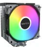 Устройство охлаждения(кулер) Montech NX400 ARGB Soc-AM5/AM4/1200/1700/1851 черный 4-pin 34.17dB Al+Cu 220W 874gr Ret (NX400ARGBBK)