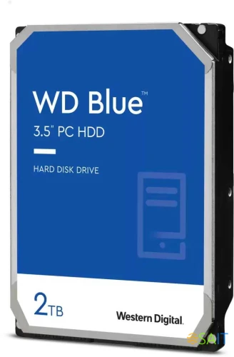 Жесткий диск WD SATA-III 2Tb WD20EZBX Desktop Blue (7200rpm) 256Mb 3.5"