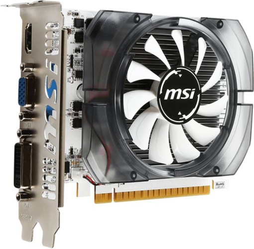 Видеокарта MSI PCI-E 2.0 N730-2GD3V3 NVIDIA GeForce GT 730 2Gb 128bit GDDR3 902/1600 DVIx1 HDMIx1 CRTx1 HDCP Ret