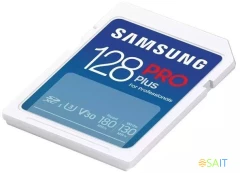 Флеш карта SDXC 128GB Samsung MB-SD128S Pro PLUS V30 w/o adapter