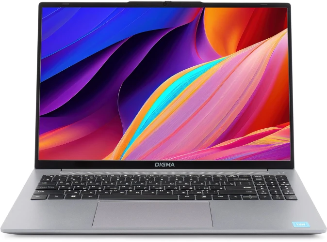 Ноутбук Digma EVE C5805 N-series N100 8Gb SSD256Gb Intel UHD Graphics 16" IPS WUXGA (1920x1200) Windows 11 Pro dk.grey WiFi BT Cam 6000mAh (DN16N1-8CXW01)