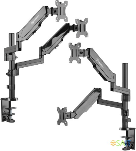 Кронштейн для мониторов Onkron G140 черный 13"-32" макс.16кг настольный поворот и наклон верт.перемещ.