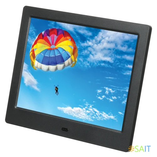 Фоторамка Digma 8" PF-843 IPS 1024x768 черный пластик ПДУ Видео