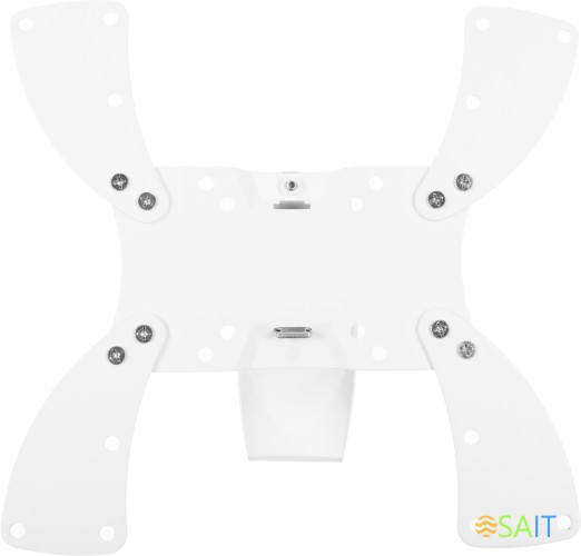 Кронштейн для телевизора Holder LCDS-5019 белый 22"-42" макс.30кг настенный поворотно-выдвижной и наклонный