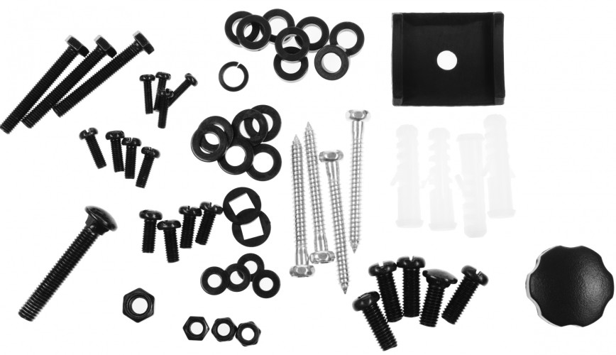 Кронштейн для телевизора Ultramounts UM890 черный 17"-43" макс.30кг потолочный поворотно-выдвижной и наклонный