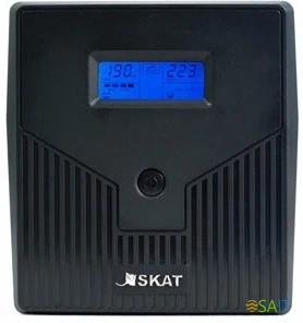 Источник бесперебойного питания Бастион SKAT-UPS 1000/600 600Вт 1000ВА черный