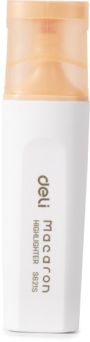 Набор текстовыделителей Deli ES621SORANGE-P Macaron скошенный пиш. наконечник 1-5мм оранжевый (10шт.)