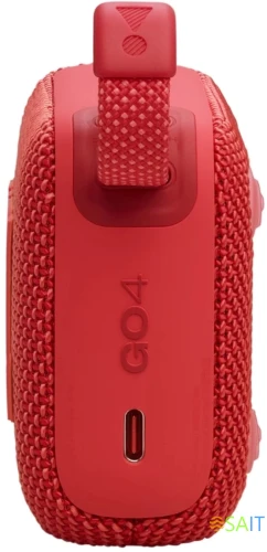 Колонка порт. JBL GO 4 красный 4.2W 1.0 BT 850mAh (JBLGO4RED)