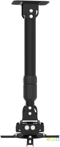 Кронштейн для проектора Cactus CS-VM-PR16L-BK черный макс.13.6кг потолочный поворот и наклон