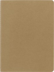 Блокнот Moleskine CAHIER JOURNAL QP423 XLarge 190х250мм обложка картон 120стр. нелинованный бежевый (3шт)