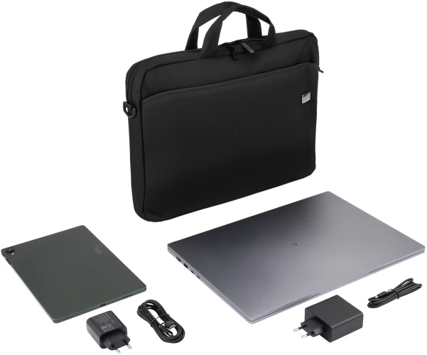 Сумка для ноутбука 15.6" Digma R-211 черный полиэстер (R211BK)