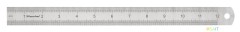Линейка Silwerhof 160166 сталь нержавеющая дл.30см двухсторонняя шкала