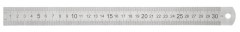 Линейка Silwerhof 160166 сталь нержавеющая дл.30см двухсторонняя шкала