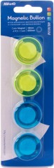 Магнит Kw-Trio 8303M для досок пластик ассорти d30мм круглый (упак.:4шт)