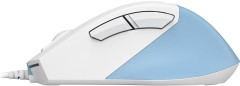 Мышь A4Tech Fstyler FM45S Air голубой/белый оптическая 2400dpi silent USB 7but (FM45S AIR USB (LCY BLUE))