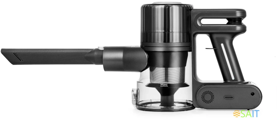 Пылесос ручной Kitfort КТ-5168 150Вт белый/черный (в компл.:1мешок)