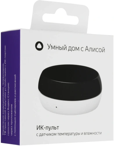 Умный пульт Yandex YNDX-00571 р.д.20м белый/черный