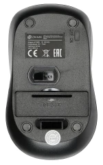 Мышь Оклик 675MW черный/синий оптическая 1200dpi беспров. USB для ноутбука 3but (1025918)