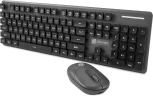 Клавиатура + мышь Оклик S265W клав:черный мышь:черный USB беспроводная Bluetooth/Радио Multimedia (1934420)