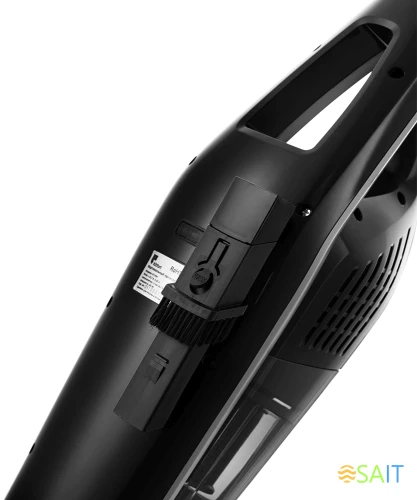 Пылесос ручной Kitfort KT-594 90Вт черный графит/черный