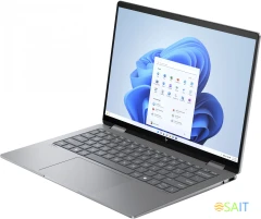 Ноутбук HP Envy x360 14-fc0001ci Core Ultra 7 155U 32Gb SSD1Tb Intel Graphics 14" OLED Touch 2.8K (2880x1800) Windows 11 Home silver WiFi BT Cam (A16K4EA)