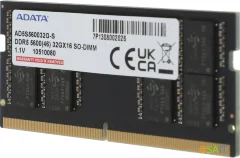 Память DDR5 32GB 5600MHz A-Data AD5S560032G-S RTL PC5-44800 CL46 SO-DIMM 262-pin 1.1В single rank Ret