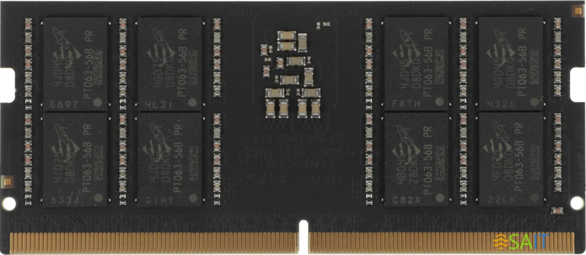 Память DDR5 32GB 5600MHz A-Data AD5S560032G-S RTL PC5-44800 CL46 SO-DIMM 262-pin 1.1В single rank Ret