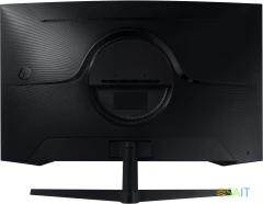Монитор Samsung 32" Odyssey G5 S32CG550EI черный VA LED 1ms 16:9 HDMI матовая 300cd 178гр/178гр 2560x1440 165Hz FreeSync DP 2K USB 5.2кг