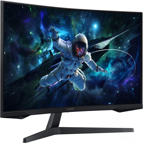 Монитор Samsung 32" Odyssey G5 S32CG550EI черный VA LED 1ms 16:9 HDMI матовая 300cd 178гр/178гр 2560x1440 165Hz FreeSync DP 2K USB 5.2кг