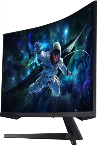 Монитор Samsung 32" Odyssey G5 S32CG550EI черный VA LED 1ms 16:9 HDMI матовая 300cd 178гр/178гр 2560x1440 165Hz FreeSync DP 2K USB 5.2кг