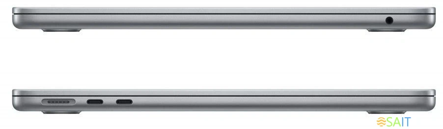 Ноутбук Apple MacBook Air A2681 M2 8 core 16Gb SSD512Gb/8 core GPU 13.6" IPS (2560x1664) macOS grey space WiFi BT Cam (Z15T000JQ)