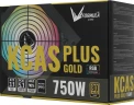 Блок питания Formula ATX 750W AC KCAS PLUS GOLD 750W RGB 80+ gold (20+4pin) APFC 120mm fan color LED 8xSATA RTL