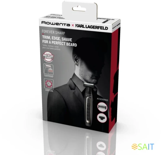 Триммер Rowenta TN602LF0 черный (насадок в компл:2шт)