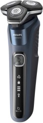 Бритва роторная Philips S5885/35 реж.эл.:3 питан.:аккум. синий/черный