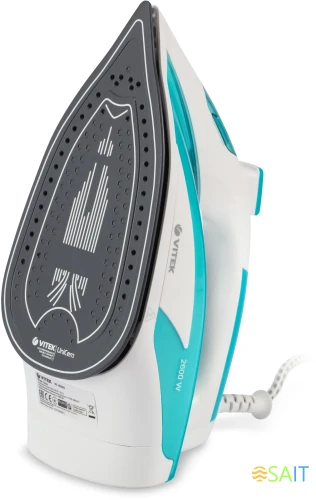 Утюг Vitek VT-8355 2600Вт бирюзовый/белый
