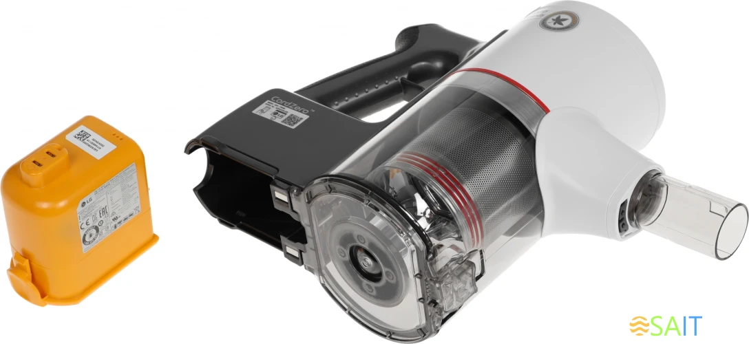 Пылесос ручной LG A9N-PRIME белый/черный