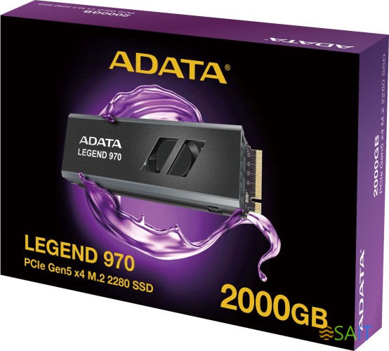 Накопитель SSD A-Data PCIe 5.0 x4 2TB SLEG-970-2000GCI Legend 970 M.2 2280