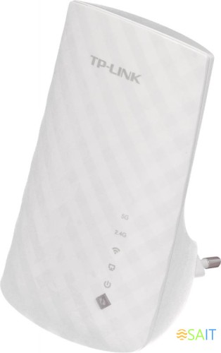 Повторитель беспроводного сигнала TP-Link RE200 AC750 10/100BASE-TX белый