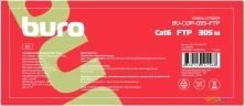 Кабель сетевой Buro BU-COP-055-FTP FTP 4 пары cat.6 solid 0.55мм Cu 305м серый