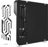 Корпус Bloody BD-CC110 белый/черный без БП mATX 5x120mm 2xUSB3.0 audio