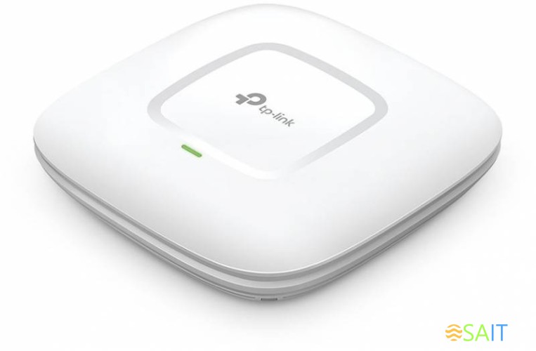 Точка доступа TP-Link EAP225 AC1350 10/100/1000BASE-TX белый