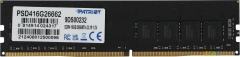 Память DDR4 16GB 2666MHz Patriot PSD416G26662 Signature RTL PC4-21300 CL19 DIMM 288-pin 1.2В single rank Ret