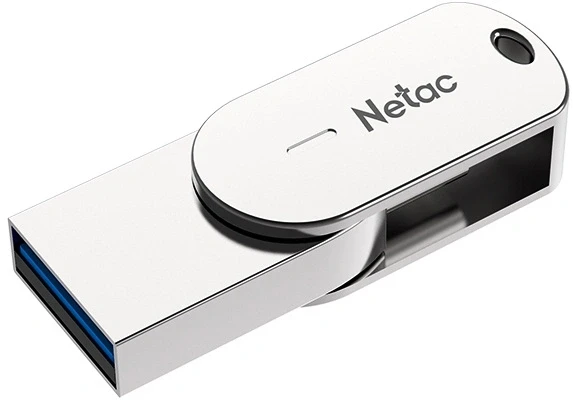Флеш Диск Netac 64GB U785C NT03U785C-064G-32PN USB3.2 серый