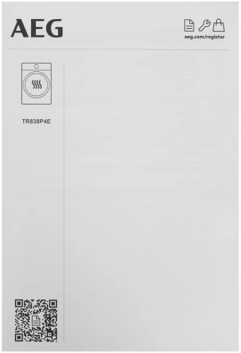 Сушильная машина Electrolux EW9D787KCE пан.англ. макс.загр.:8кг белый