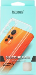 Чехол (клип-кейс) BoraSCO для Apple iPhone 15 Plus прозрачный (72410)