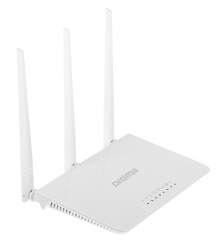 Роутер беспроводной Digma DWR-N302 N300 10/100BASE-TX белый