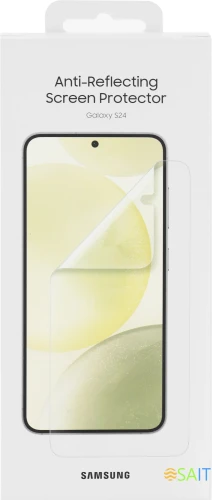 Защитная пленка для экрана Samsung прозрачный для Samsung Galaxy S24 прозрачная 2шт. (EF-US921CTEGRU)