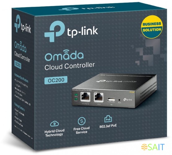 Контроллер TP-Link Omada OC200 10/100BASE-TX черный
